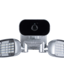 GloboStar® 86045 Αυτόνομος Ηλιακός Προβολέας LED SMD 24W 1200lm με IP Camera 1080P 2MP 4G SIM CARD WiFi 150° Ενσωματωμένη Μπαταρία 3200mAh Φωτοβολταϊκό Πάνελ Αισθητήρα Ημέρας-Νύχτας & Ρύθμιση Χρόνου Ανάμματος Αδιάβροχος IP66 Ψυχρό Λευκό 6000K – Ασημί