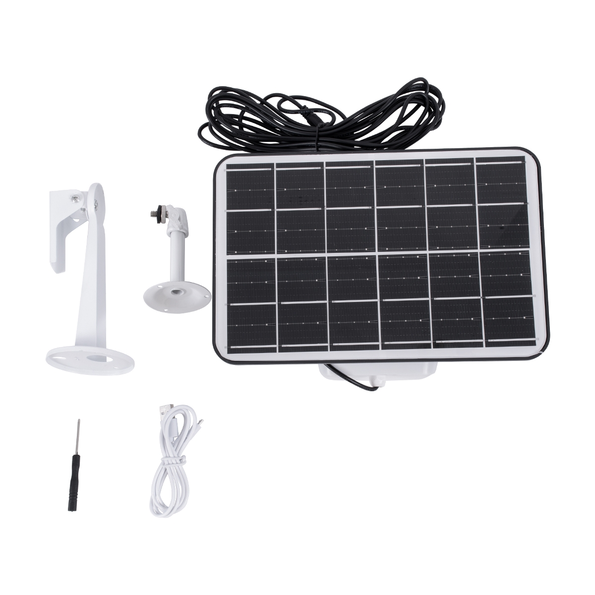 GloboStar® 86047 Αυτόνομη Ηλιακή Camera 1080P 2MP WiFi 150° Μπαταρία 3200mAh Φωτοβολταϊκό Πάνελ Αισθητήρα Ημέρας-Νύχτας & Ρύθμιση Χρόνου Διπλή Κατέυθυνση Ομιλίας Αδιάβροχη IP66 Ψυχρό Λευκό 6000K – Λευκό