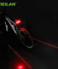 GloboStar® 86050 Ασύρματο Οπίσθιο Φανάρι Ποδηλάτου LED Επαναφορτιζόμενο USB Stop – Αριστερό Φλάς – Δεξί Φλάς με Ασύρματο Χειριστήριο Τιμονιού