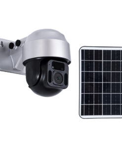 GloboStar® 86054 Αυτόνομη Ηλιακή Camera 1080P 2MP 4G SIM CARD WiFi 150° Μπαταρία 3200mAh Φωτοβολταϊκό Πάνελ Διπλή Κατέυθυνση Ομιλίας Αδιάβροχη IP66 Ψυχρό Λευκό 6000K – Ασημί