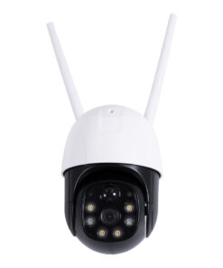 GloboStar® 86055 Αυτόνομη Ηλιακή IP Camera 1080P 2MP WiFi 350° Μοιρών – 3200mAh – Φωτοβολταϊκό Πάνελ – Νυχτερινή Όραση με LED IR – Ανιχνευτή Κίνησης – Νυχτερινή Λήψη – Αδιάβροχη IP66 – Λευκό