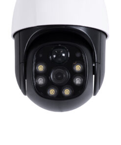 GloboStar® 86055 Αυτόνομη Ηλιακή IP Camera 1080P 2MP WiFi 350° Μοιρών – 3200mAh – Φωτοβολταϊκό Πάνελ – Νυχτερινή Όραση με LED IR – Ανιχνευτή Κίνησης – Νυχτερινή Λήψη – Αδιάβροχη IP66 – Λευκό