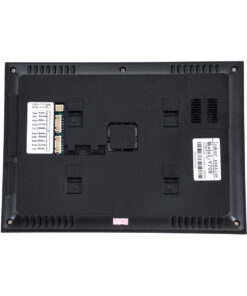 GloboStar® 86059 Σετ Θυροτηλεόρασης με Έγχρωμη Οθόνη Αφής 7″ και Κάμερα 1080P HD & 4 Επαγωγικά Κλειδιά για Ηλεκτρονικές Κλειδαριές – Μαύρο – Χρυσό