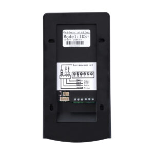 GloboStar® 86059 Σετ Θυροτηλεόρασης με Έγχρωμη Οθόνη Αφής 7″ και Κάμερα 1080P HD & 4 Επαγωγικά Κλειδιά για Ηλεκτρονικές Κλειδαριές – Μαύρο – Χρυσό