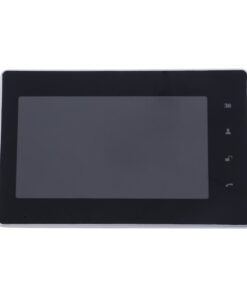 GloboStar® 86061 Σετ Θυροτηλεόρασης με Έγχρωμη Οθόνη Αφής 7″ και Κάμερα 1080P HD & 4 Επαγωγικά Κλειδιά για Ηλεκτρονικές Κλειδαριές – Μαύρο – Ασημί