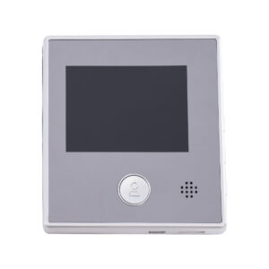 GloboStar® 86062 Ψηφιακή Έξυπνη Camera Εξώπορτας 120° Μοιρών με Έγχρωμη Οθόνη 2.8″ Inches – Νυχτερινή Όραση με LED IR – Κουδούνι – Λειτουργεί με 4 Μπαταρίες AAA