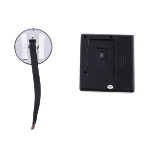 GloboStar® 86062 Ψηφιακή Έξυπνη Camera Εξώπορτας 120° Μοιρών με Έγχρωμη Οθόνη 2.8″ Inches – Νυχτερινή Όραση με LED IR – Κουδούνι – Λειτουργεί με 4 Μπαταρίες AAA