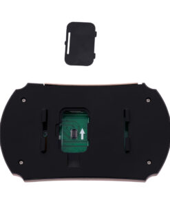 GloboStar® 86066 Επαναφορτιζόμενη Ψηφιακή Έξυπνη Camera Εξώπορτας 90° Μοιρών με Έγχρωμη Οθόνη 3.5″ Inches – USB – Νυχτερινή Όραση με LED IR – Κουδούνι – Χρυσό