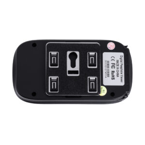 GloboStar® 86068 Επαναφορτιζόμενη Ψηφιακή Έξυπνη Camera Εξώπορτας 90° Μοιρών με Έγχρωμη Οθόνη 2.8″ Inches – USB – Νυχτερινή Όραση με LED IR – Κουδούνι – Χρυσό