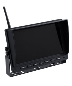 GloboStar® 86069 Έγχρωμη Οθόνη 9″ WiFi για Αυτοκινητο – Φορτηγό DC 12-24V – για Σύνδεση έως 4 WiFi Κάμερες 1080P HD Οπισθοπορείας – Μαύρο