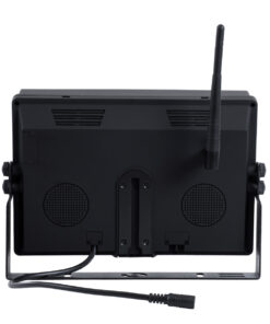 GloboStar® 86069 Έγχρωμη Οθόνη 9″ WiFi για Αυτοκινητο – Φορτηγό DC 12-24V – για Σύνδεση έως 4 WiFi Κάμερες 1080P HD Οπισθοπορείας – Μαύρο