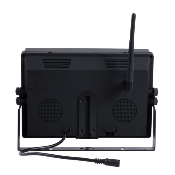 GloboStar® 86069 Έγχρωμη Οθόνη 9″ WiFi για Αυτοκινητο – Φορτηγό DC 12-24V – για Σύνδεση έως 4 WiFi Κάμερες 1080P HD Οπισθοπορείας – Μαύρο