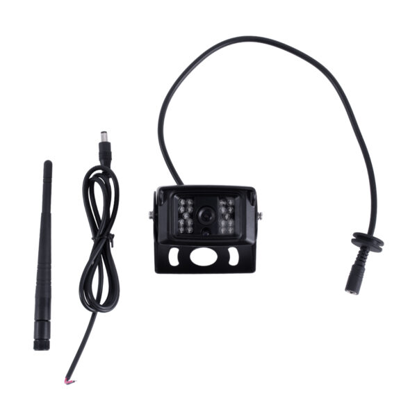 GloboStar® 86071 WiFi Έγχρωμη Κάμερα 1800P HD Οπισθοπορείας Αυτοκινήτου-Φορτηγού DC 12-24V 120° με Parking Lines Αδιάβροχη IP68 – Μαύρο