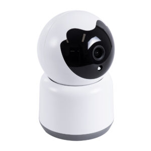 GloboStar® 86072 Table Camera WiFi HD 1080P 3MP 350° Two Way Audio & Motion Detection – Επιτραπέζια Κάμερα WiFi HD 1080P 350° Διπλή Κατέυθυνση Ομιλίας με Ανιχνευτή Κίνησης – Following Face Auto Tracking – Λευκό