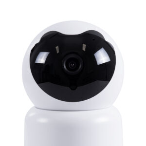 GloboStar® 86072 Table Camera WiFi HD 1080P 3MP 350° Two Way Audio & Motion Detection – Επιτραπέζια Κάμερα WiFi HD 1080P 350° Διπλή Κατέυθυνση Ομιλίας με Ανιχνευτή Κίνησης – Following Face Auto Tracking – Λευκό