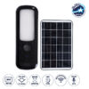 GloboStar® 86073 Αυτόνομος Ηλιακός Επιτοίχιος Προβολέας LED SMD 12W 600lm με IP Camera 1080P 2MP WiFi 150° Μοιρών – Ενσωματωμένη Μπαταρία 2500mAh – Φωτοβολταϊκό Πάνελ – Αισθητήρα Ημέρας-Νύχτας & Ρύθμιση Χρόνου Ανάμματος – Αδιάβροχος IP66 Ψυχρό Λευκό 6000K