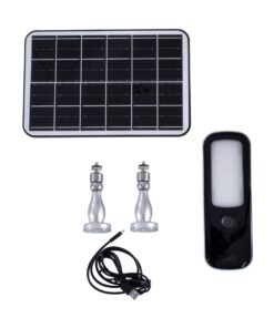 GloboStar® 86073 Αυτόνομος Ηλιακός Επιτοίχιος Προβολέας LED SMD 12W 600lm με IP Camera 1080P 2MP WiFi 150° Μοιρών – Ενσωματωμένη Μπαταρία 2500mAh – Φωτοβολταϊκό Πάνελ – Αισθητήρα Ημέρας-Νύχτας & Ρύθμιση Χρόνου Ανάμματος – Αδιάβροχος IP66 Ψυχρό Λευκό 6000K