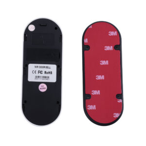 GloboStar® 86074 Ολοκληρωμένο Έξυπνο Σύστημα Ματάκι Θεατή & Κουδούνι Σπιτιού για Εξώπορτες – 1 x Κάμερα 1.0MP 1080P – Θέαση 166° με Νυχτερινή Λήψη, PIR Αισθητήρα Κίνησης & Ομιλία/Ήχος Διπλής Κατεύθυνσης – Εφαρμογή APP σε Android & iOS – Επαναφορτιζόμενη Μπαταρία Λιθίου 2500mAh – PAL/NTSC Signal – DC 5V – Λευκό & Μαύρο – Μ5 x Π4 x Υ3.8cm – 2 Χρόνια Εγγύηση