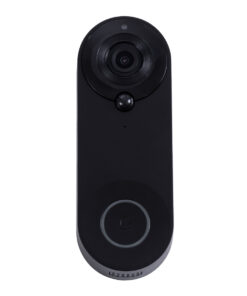 GloboStar® 86075 Επαναφορτιζόμενη Ψηφιακή Έξυπνη Camera Εξώπορτας 1080P WiFi 166° Μοιρών – 2500mAh – Νυχτερινή Όραση με LED IR – Ανιχνευτή Κίνησης – Κουδούνι – Διπλή Κατέυθυνση Ομιλίας – Μαύρο