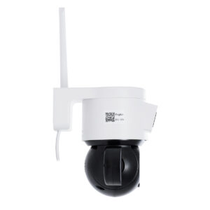 GloboStar® 86076 Επιτοίχια Κάμερα Πρίζας WiFi HD 1080P 350° Διπλή Κατέυθυνση Ομιλίας & Ανιχνευτή Κίνησης – Απομακρυσμένος Έλεγχος – Αδιάβροχη IP65 – Λευκό Μαύρο – Μ15 x Π14.5 x Y15cm – 2 Χρόνια Εγγύηση