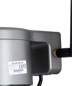 GloboStar® 86077 Επιτοίχια Κάμερα Πρίζας WiFi HD 1080P 350° Διπλή Κατέυθυνση Ομιλίας & Ανιχνευτή Κίνησης – Απομακρυσμένος Έλεγχος – Αδιάβροχη IP65 – Γρι Μαύρο – Μ15 x Π14.5 x Y15cm – 2 Χρόνια Εγγύηση