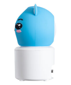 GloboStar® 86079 Επιτραπέζια Κάμερα WiFi HD 1080P 350° Διπλή Κατέυθυνση Ομιλίας & Ανιχνευτή Κίνησης – Απομακρυσμένος Έλεγχος Body Auto Tracking IP20 – Γαλάζιο Λευκό – Φ8 x Υ13cm – 2 Χρόνια Εγγύηση