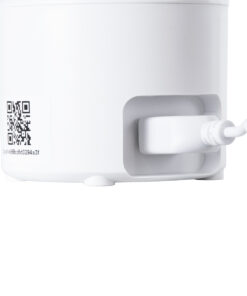 GloboStar® 86079 Επιτραπέζια Κάμερα WiFi HD 1080P 350° Διπλή Κατέυθυνση Ομιλίας & Ανιχνευτή Κίνησης – Απομακρυσμένος Έλεγχος Body Auto Tracking IP20 – Γαλάζιο Λευκό – Φ8 x Υ13cm – 2 Χρόνια Εγγύηση