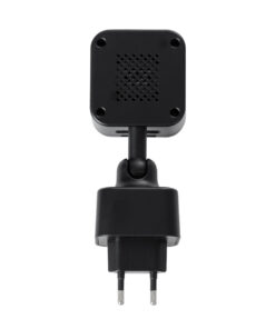 GloboStar® 86082 Επιτοίχια Κάμερα Πρίζας WiFi HD 1080P 350° Διπλή Κατέυθυνση Ομιλίας & Ανιχνευτή Κίνησης – Απομακρυσμένος Έλεγχος IP20 – Μαύρο – Μ6 x Π5.5 x Υ16cm – 2 Χρόνια Εγγύηση