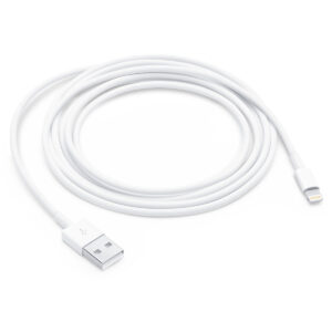 GloboStar® 86091 Καλώδιο Φόρτισης Fast Charging Data iPhone 2M από Regular USB 2.0 σε 8 Pin Lightning Λευκό