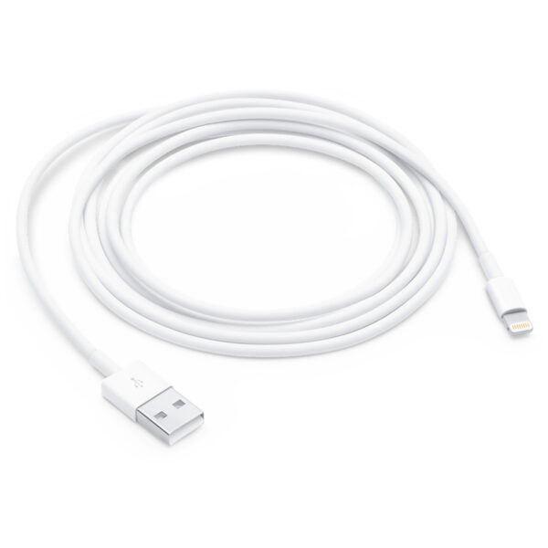 GloboStar® 86091 Καλώδιο Φόρτισης Fast Charging Data iPhone 2M από Regular USB 2.0 σε 8 Pin Lightning Λευκό