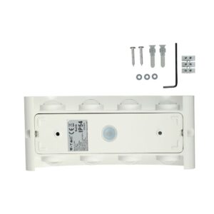 LED Φωτιστικό Τοίχου Up-Down Λευκό 8W V-TAC 150° 800lm IP54 Φυσικό 4000K – 8618