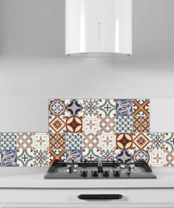 Red Azulejos πάνελ αλουμινίου εστίας Ango – 86209