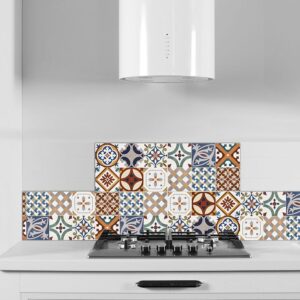 Red Azulejos πάνελ αλουμινίου εστίας Ango – 86209