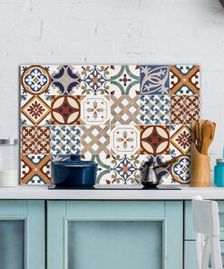 Red Azulejos πάνελ αλουμινίου εστίας Ango – 86209