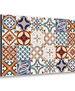 Red Azulejos πάνελ αλουμινίου εστίας Ango – 86209