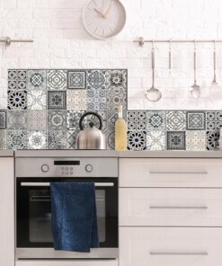 Grey Azulejos πάνελ αλουμινίου εστίας Ango – 86210