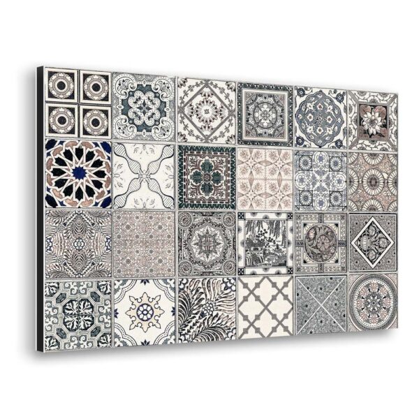 Grey Azulejos πάνελ αλουμινίου εστίας Ango - 86210