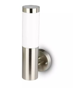 Εξωτερικό επιτοίχιο φωτιστικό Ε27, σώμα ανοξείδωτο ατσάλι V-TAC – 8624