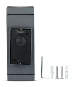 LED επιτοίχιο φωτιστικό GU10, τετράγωνο γκρί σώμα (Up & Down) V-TAC – 8627