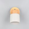 Σποτ Τοίχου/Οροφής SHANTI 1xE14 Γκρι και Ξύλο Trio Lighting – 862700176