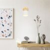 Σποτ Τοίχου/Οροφής SHANTI 1xE14 Γκρι και Ξύλο Trio Lighting – 862700176