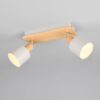 Πολύφωτο Οροφής SHANTI Σποτ 2xE14 Γκρι και Ξύλο Trio Lighting – 862700276