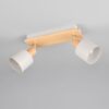 Πολύφωτο Οροφής SHANTI Σποτ 2xE14 Γκρι και Ξύλο Trio Lighting – 862700276