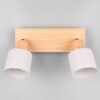 Πολύφωτο Οροφής SHANTI Σποτ 2xE14 Γκρι και Ξύλο Trio Lighting – 862700276