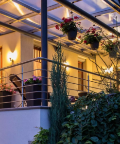 Εξωτερικό επιτοίχιο φωτιστικό Ε27, μαύρο σώμα V-TAC – 8628