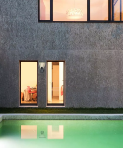 Εξωτερικό επιτοίχιο φωτιστικό Ε27, μαύρο σώμα V-TAC – 8628