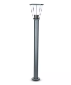 LED αδιάβροχο φωτιστικό δαπέδου IP44, μαύρο σώμα V-TAC – 8629