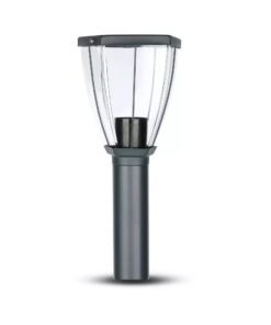 LED αδιάβροχο φωτιστικό δαπέδου IP44, μαύρο σώμα V-TAC – 8629