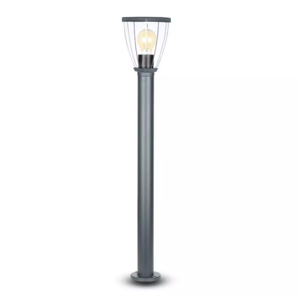 LED αδιάβροχο φωτιστικό δαπέδου IP44, μαύρο σώμα V-TAC – 8629