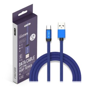 Καλώδιο USB Type C Μπλε 1m Ruby Series V-TAC – 8630
